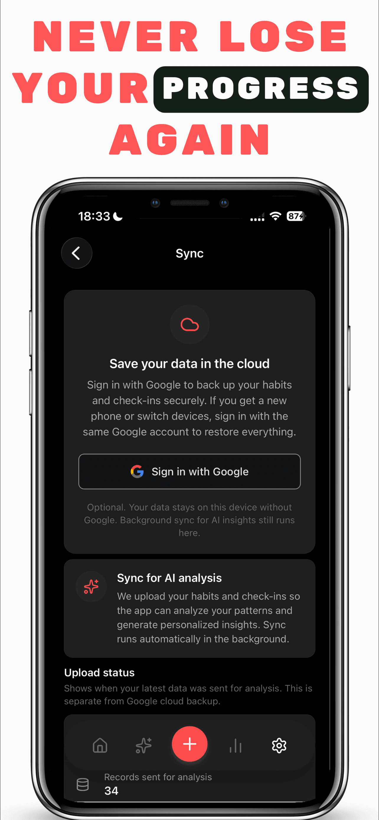 IdentityKit — Never lose your progress with cloud sync